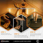 Prounol Treadmill Lubricant Oil - 500 ml - 100% Pure Silicone, Walking Pads