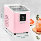 Igloo Ice Maker Countertop, Portable Ice Maker with Handle, 26lbs, Black