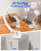 Power Strip Tower, kakyanill PD 65W Charging Station 9 AC Outlets 8 USB