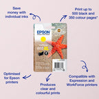 Epson 603 Starfish Genuine , 4-Colours Multipack Ink Cartridges