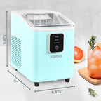 Igloo Ice Maker Countertop, Portable Ice Maker with Handle, 26lbs, Black