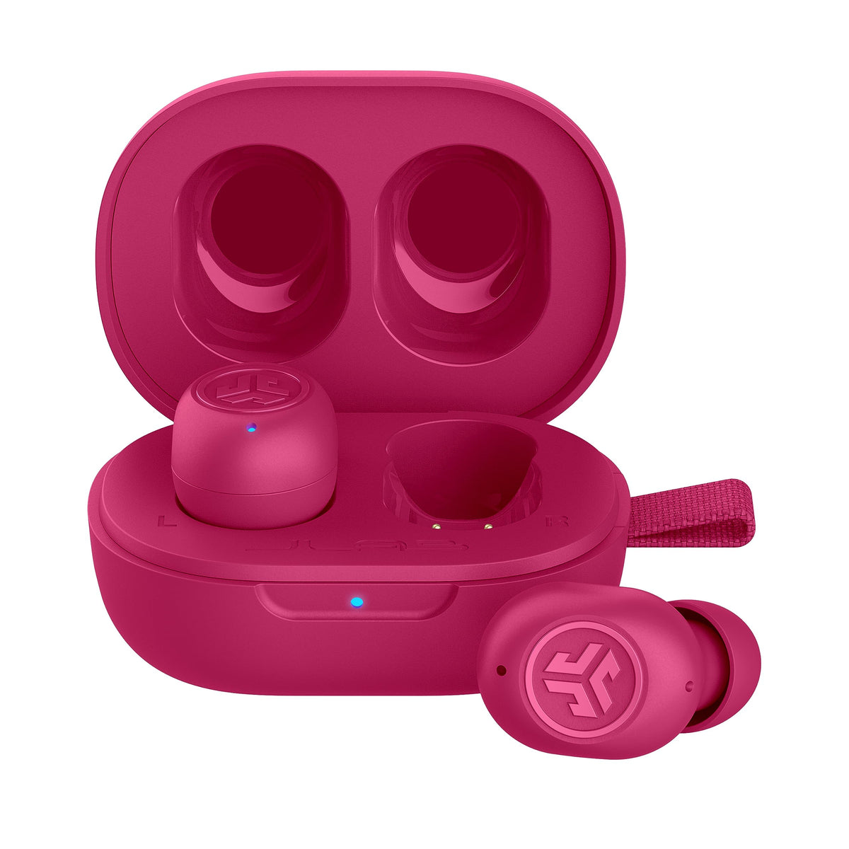 JLab JBuds Mini True Wireless Earbuds, Bluetooth Multipoint, Charcoal Black