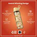 ION8 Leak Proof Water Bottle, 500ml (18oz), Fighter Jets