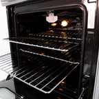 Avanti Compact Gas Range Oven, 4 Sealed Burners, 20-Inch, Stainless Steel