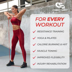 Coresteady Pull Up Bands & Resistance Bands - Heavy Duty Loop Band for Men & Women - Build Fit Power & Muscle - Training, Fitness Assist Pull Ups & Gym Exercise