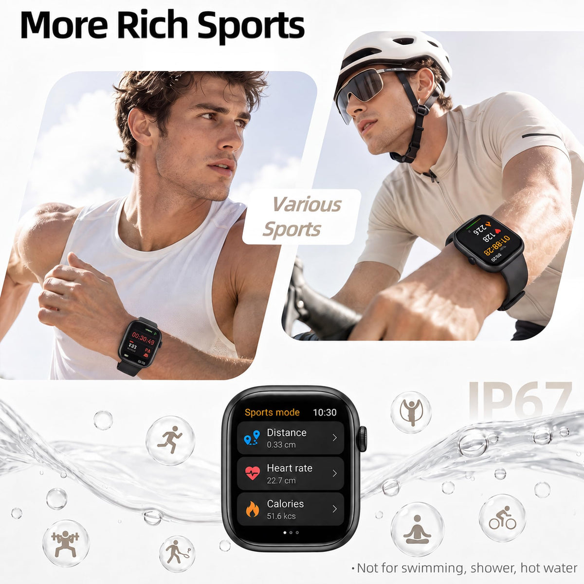Smart Watch for Women, Bluetooth Answer/Make Calls, 1.83"HD Screen