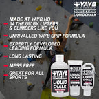 YAYB LIQUID CHALK | Powerful Grip Formula | Sweat-Free Hands | Sports Chalk | Weight Lifting | Rock Climbing | Power Lifting | Weight lifting | Bodybuilding