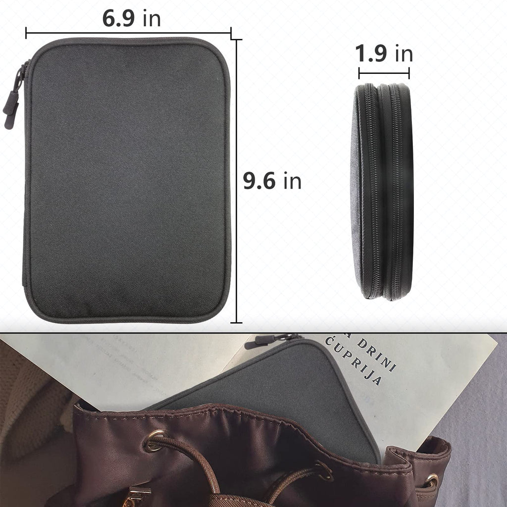 Teskyer Travel Cable Organiser Bag, Travel Essential, Dark Green