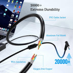 45W HP Laptop Charger, 19.5V 2.31A Power Supply HP Charger for HP Stream 11 13 14 Pavilion 11 13, Elitebook 840 850, ProBook 430 440, Chromebook 11 14 and More(4.5mm * 3mm)