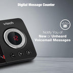 VTech EA5053 DECT Cordless Phone with Answering Machine,Nuisance Call Blocker, Volume Booster, Easy-to-Read Backlit Display, 18 Hours Talk-time, Handsfree Speakerphone, 4-Handset