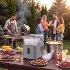 Comfee 33lbs Countertop Nugget Ice Maker, Self-Cleaning, with Ice Scoop