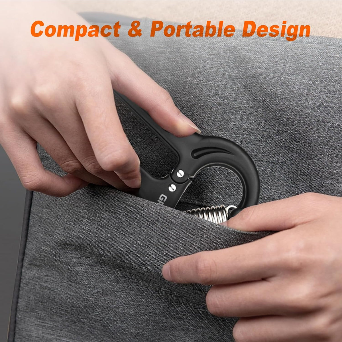 GRIFEMA GA5003 Hand Grip Strengthener Forearm Gripper 5-60kg Black