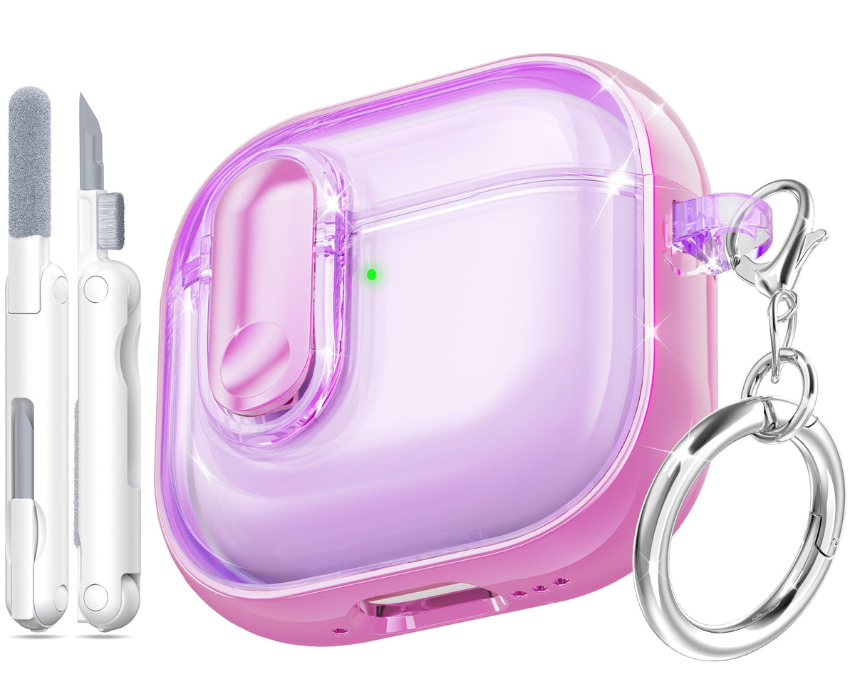for AirPods 4 Case & AirPods 5 Case with Cleaner Kit,Clear Cover