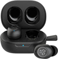 JLab JBuds Mini True Wireless Earbuds, Bluetooth Multipoint, Charcoal Black