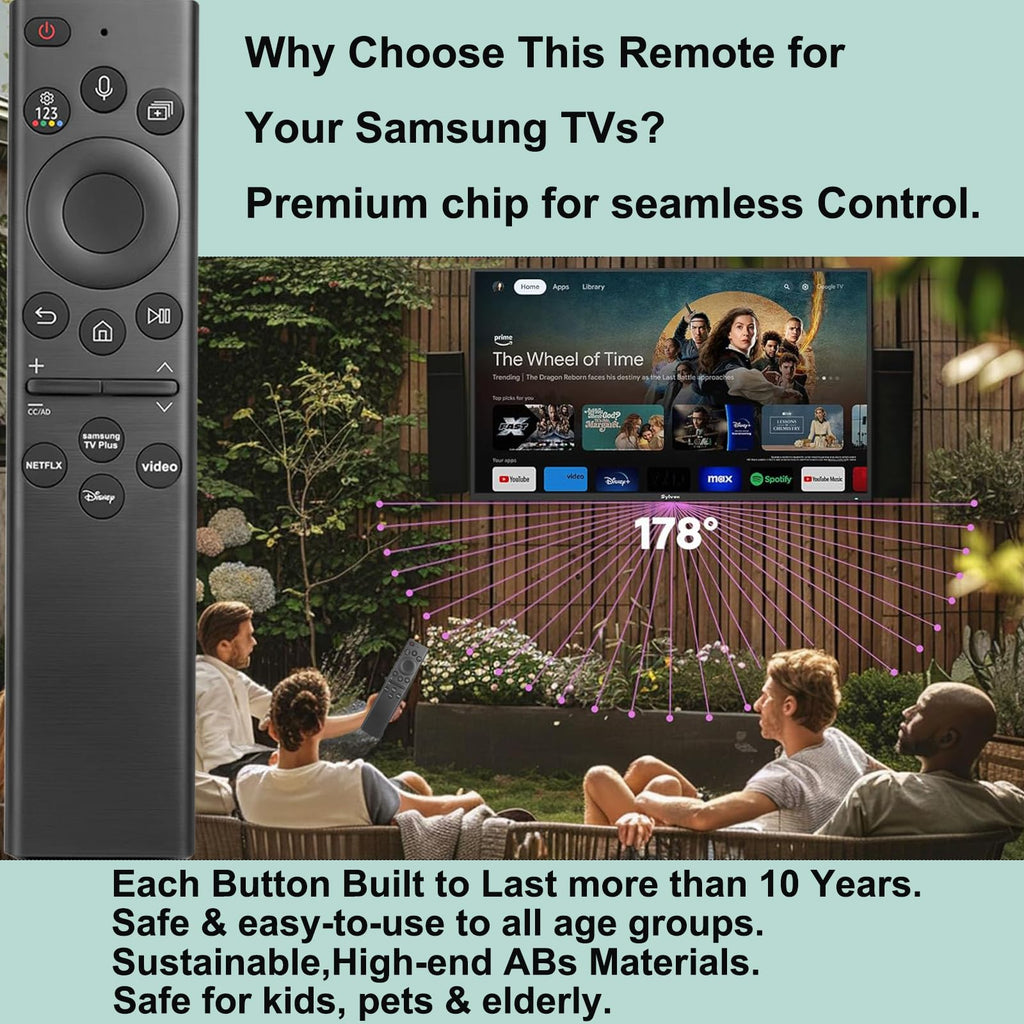 EONCHARM Universal Remote Control for All Samsung TV Compatible with All Samsung LCD LED HDTV 3D Smart TVs Models