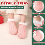 Niorasen Fluffy Slipper Socks Women Men, Winter Gift for Her, UK 4-9