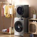 COSTWAY 1.5 Cu.ft. Portable Clothes Dryer,850W Compact Laundry Dryer,Silver