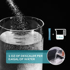 EUHOMY Ice Maker Cleaner & Descaler, 12 Uses & Individually Packed