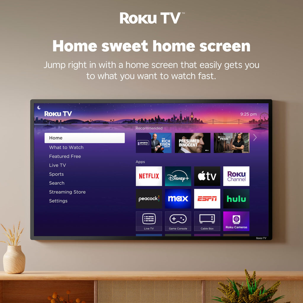 Hisense 55" Class E6SR Series Hi-QLED 4K UHD Smart Roku TV (55E6SR, 2026 Model) - Dolby Vision, Game Mode Plus, VRR, ALLM, DTS Virtual:X, Apple AirPlay, Compatible with Alexa and Google Assistant