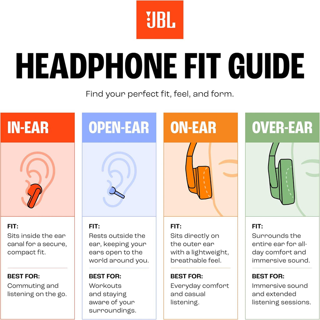 JBL Tune Flex - True Wireless Noise Cancelling Earbuds (Black), Small