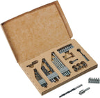 Bosch Accessories 34-piece Screwdriver/Drill bit Set (for Wood, Metal and Stone, Accessories for Drill Drivers)