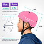 Niftii Bike Helmet & Pads Set for Kids - Cycling Skateboard Ages 3-15
