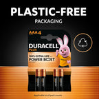 DURACELL Plus D Alkaline Batteries (4 Pack) 1.5V, LR20