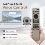 Replacement for Samsung TV Remote, for All 2019-2026 Samsung Remote Control for Smart TV with Voice Control. 2-Year Full Warranty.