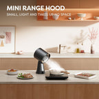 CIARRA Portable Range Hood, 2-Speed Desktop Kitchen Exhaust Fan