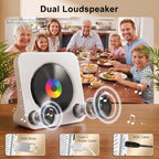 Gueray CD Player Portable Bluetooth Desktop CD Players for Home