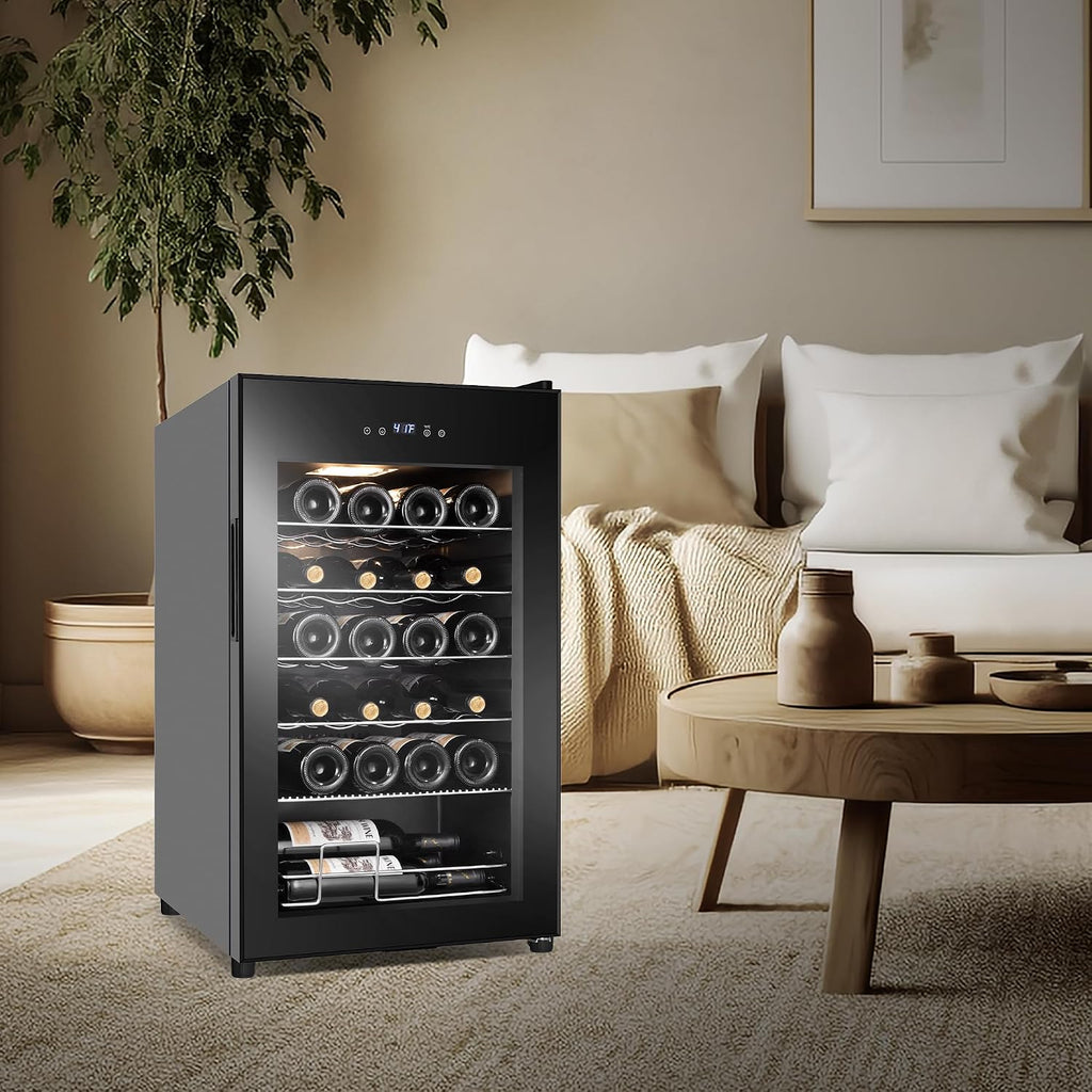 Mini Beverage Refrigerator Cooler -Small Beverage Fridge 1.4cu.ft