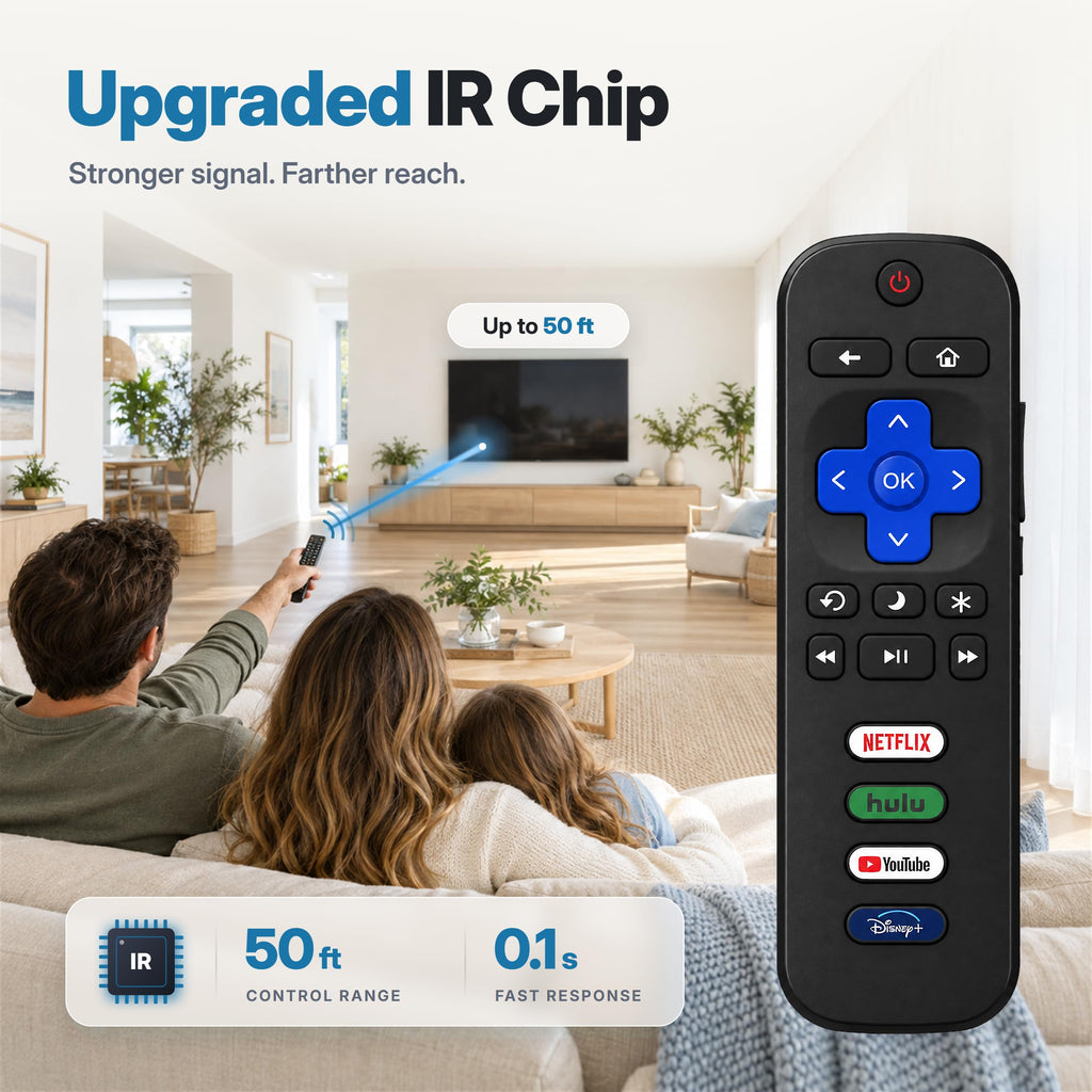 Replacement for Samsung TV Remote, for All 2019-2026 Samsung Remote Control for Smart TV with Voice Control. 2-Year Full Warranty.