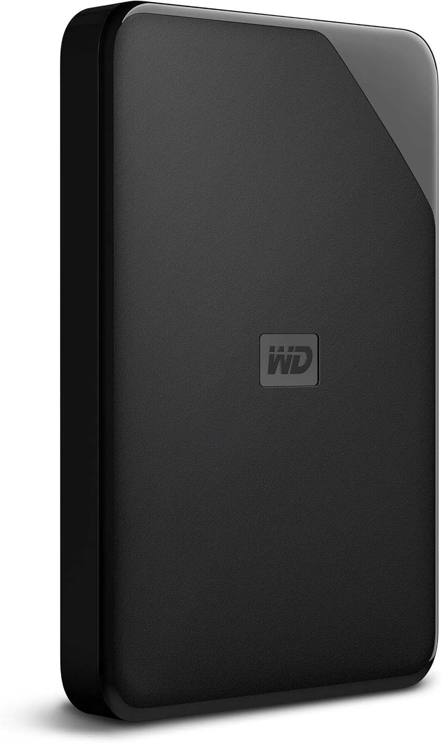 WD 2TB Elements AE Portable External Hard Drive, SuperSpeed USB 3.2 Gen 1/USB 3.0, Plug-and-Play, Formatted for Windows, Black