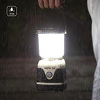LE Camping Lantern Battery Powered, 1000lm Camping Light, Warm & Cool Lamp