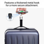 FREETOO Luggage Scale with Tare Function 110 Lb/ 50Kg Capacity, Black