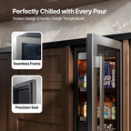 Ca'Lefort 48 Inch Wine & Beverage Refrigerator, 200 Can and 46 Bottle