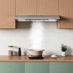 CIARRA Ductless Range Hood 30 inch Under Cabinet Hood Vent for Kitchen Ducted and Ductless Convertible CAS75918A