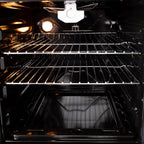Avanti Compact Gas Range Oven, 4 Sealed Burners, 20-Inch, Stainless Steel