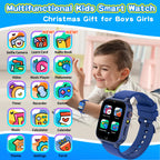 Kids Smart Watches Girls Age 5-12, 26 Games High-Resolution Touchscreen Kids Watch with Video Camera Music Player Pedometer Flashlight 12/24 hr Educational Toys Birthday Gifts for Girls Ages 6 7 8