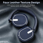 Hybrid Active Noise Cancelling Bluetooth Headphones Wireless Headphones