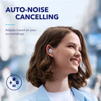 Soundcore by Anker Space A40 Adaptive Active Noise Cancelling Earbuds