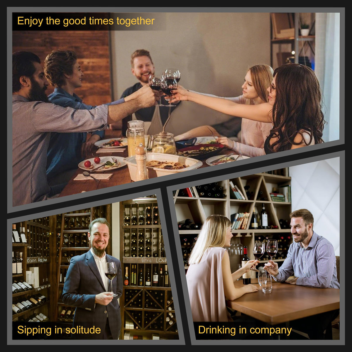 24" Dual Zone Wine and Beverage Refrigerator, Under Counter with Glass Door
