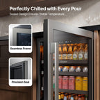 Ca'Lefort 48 Inch Wine & Beverage Refrigerator, 200 Can and 46 Bottle