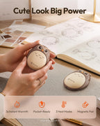 Gaiatop Rechargeable Hand Warmers 2 Pack, Cute Owl Handwarmers