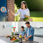 TECKNET Wireless Doorbell, Wall Plug-in Door Bells Wireless Cordless