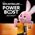 DURACELL Plus D Alkaline Batteries (4 Pack) 1.5V, LR20
