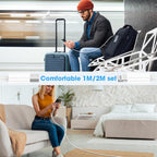 BSTOEM USB C to Lightning Cable, iPhone Charger 2Pack 1M +2M MFi Certified