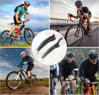 Bike Mudguard Set, Portable Adjustable Road Mountain Bike Bicycle Cycling Tires Front and Rear Mud Guard Fenders for MTB Mountain Road Bike