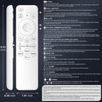 (2 Pack) Cover for Samsung Remote Silicone Protective Case Compatible with Samsung TV Remote Control Cover BN59 Series Glow in The Dark Remote Skin Sleeve