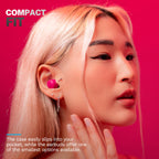 JLab Go Air Pop+ Earbuds, Dual Connect, EQ3 Sound, Black